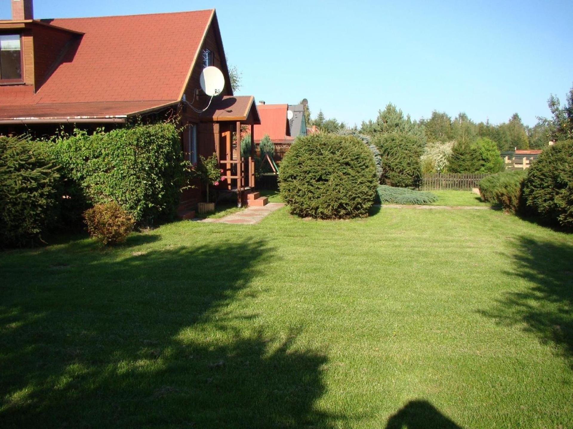 Willa Holzhuette Mit Weitlaeufigem Garten Am Wald Kopalino Zewnętrze zdjęcie